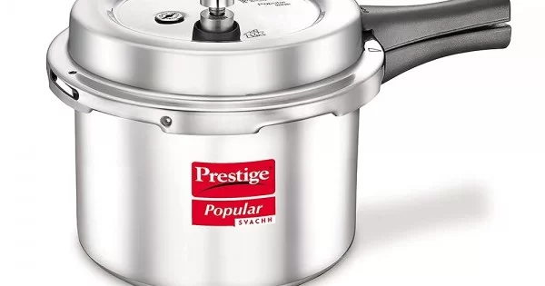 Prestige Popular Svachh Aluminium Pressure Cooker 2.0 Litre